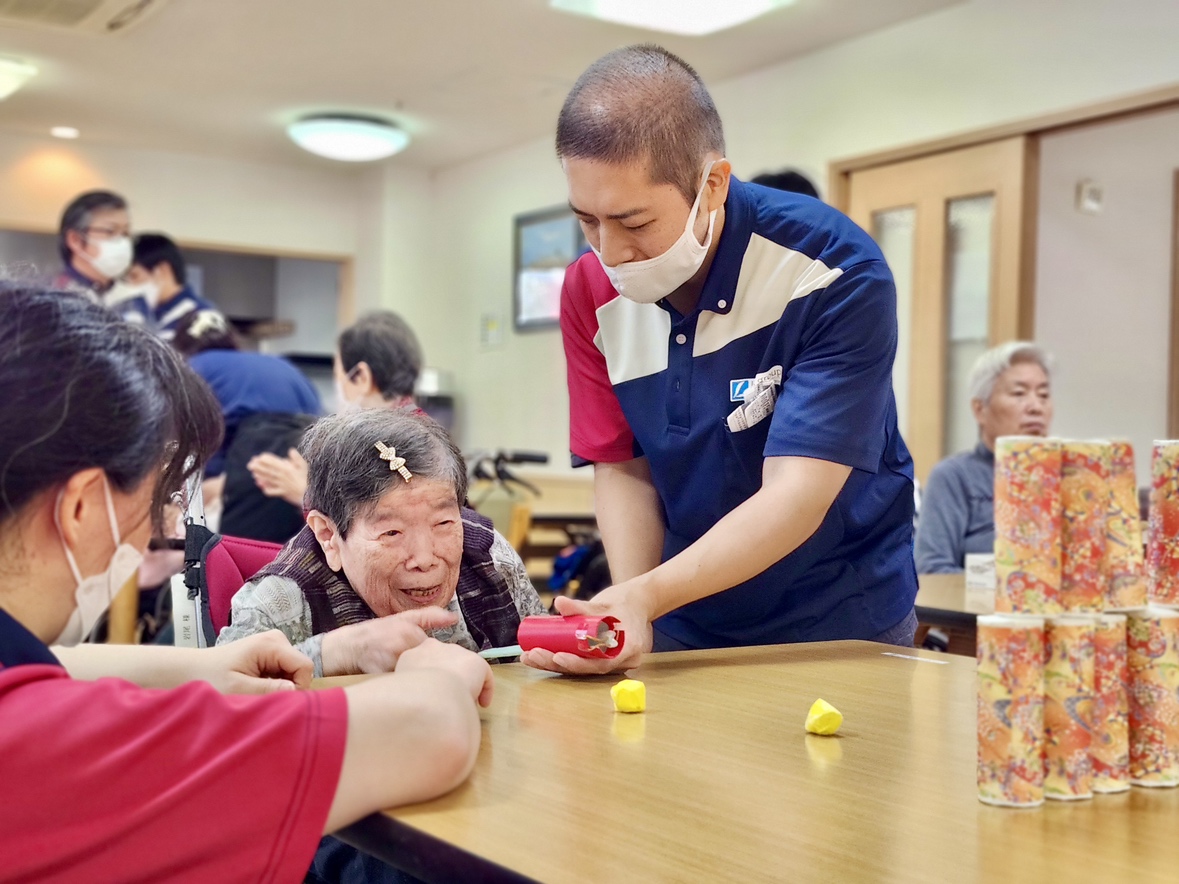 🥎梅雨を吹き飛ばそう、的あてゲーム🥎【グランドライフ堺2番館】